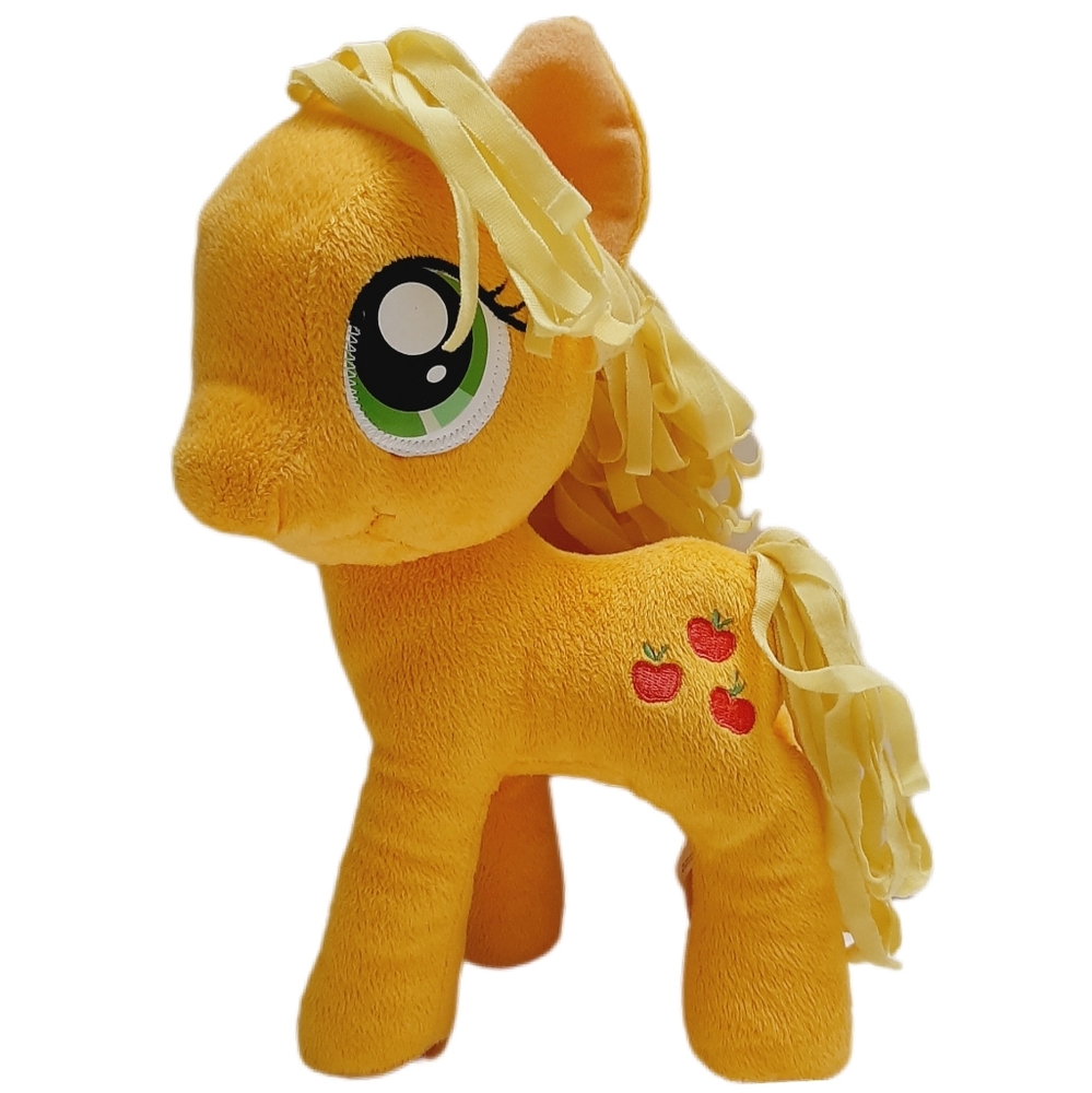 🍒 My Little Pony 11" Applejack Friendship Is Magic Yellow Plush Soft Kids Toy